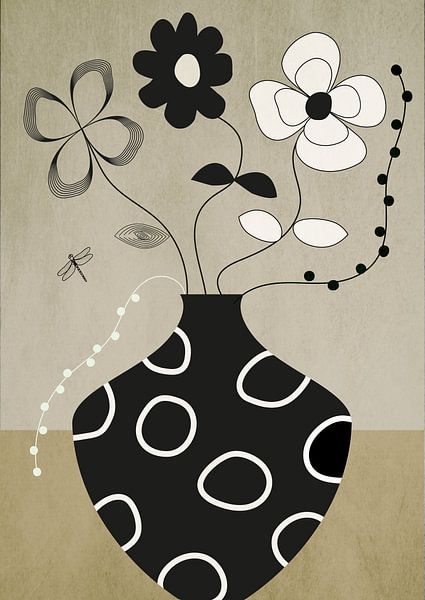 Fantasy flowers by Mirjam Duizendstra