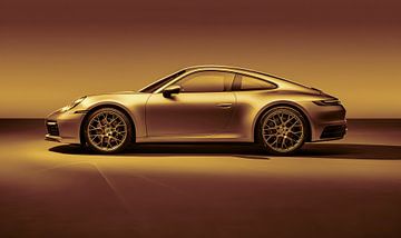 Porsche 911 Carrera 4S, sports car. by Gert Hilbink