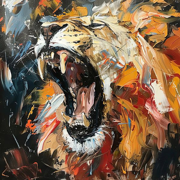 Löwe von Poster Art Shop