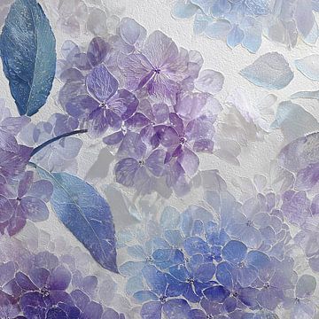 Flowering in purple and blue