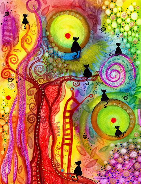 Die lieben Sieben von Sandra Riedel ( SaRidie-arts)