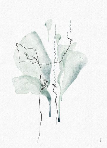 CIRCLE OF LIFE digitales Aquarell