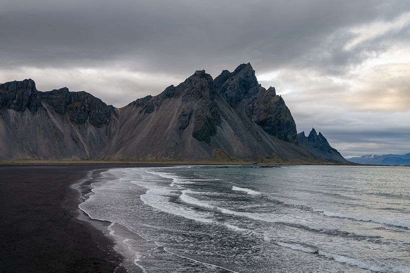 Vestrahorn / Stokksnes beach Iceland by Tim Vlielander
