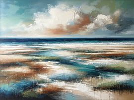 Wadden Islands Wadden Sea Abstract I by Jessica Berendsen