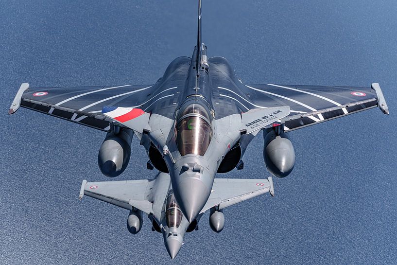 Rafale Solo Display Team 2022 au-dessus de la Grèce. par Jaap van den Berg