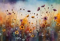 Field with flowers