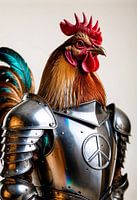 Cock in ridderpak als ambassadeur