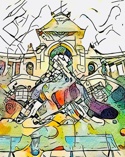 Kandinsky ontmoet Marseille, Motief 4