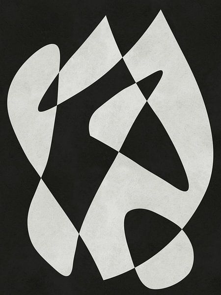 Expressionistische vormen 6 van Vitor Costa