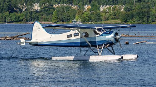 De Havilland Canada DHC-2 Beaver watervliegtuig.