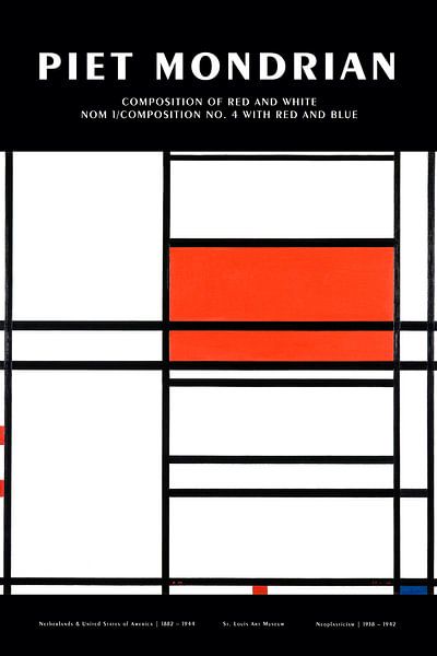 Piet Mondrian - Composition IV by Old Masters