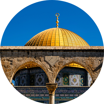 De Dome of the Rock, Jeruzalem, Israël
