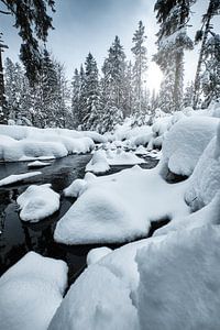 Neige sur Marvin Schweer