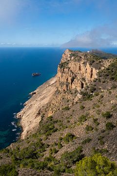 Kustlandschap aan de Middellandse Zee, Sierra Helada van Adriana Mueller