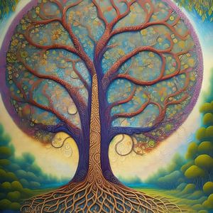 The Tree of Life (a.i. art)