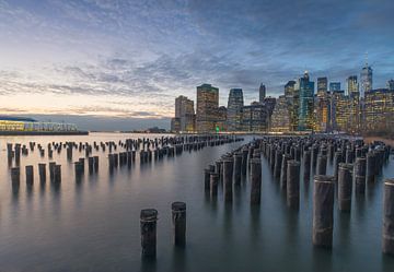 Ligne d'horizon de la ville de New York sur Marcel Kerdijk