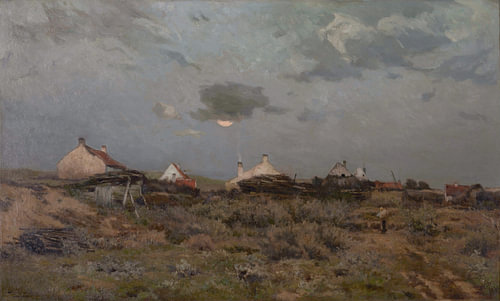 Jacques Rosseels, The Dunes of Het Zoute near Knokke, 1883