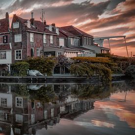 Houses along the water by Mariusz Jandy