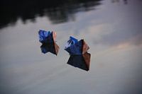 Papieren bootjes