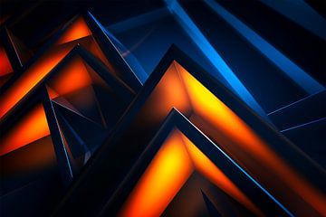 Farbpyramiden von Rita Tielemans Kunst