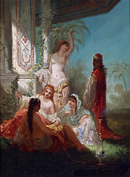 Bevorzugte Ehefrauen des Sultans, Antoine Victor Edmond Joinville von Atelier Liesjes