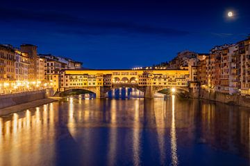 Florence Ponte Vecchio brug van Dennis Eckert
