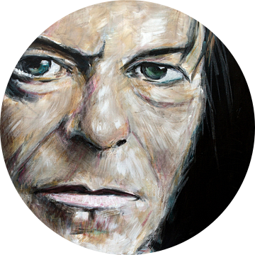 Portret van David Bowie, David Robert Jones van Therese Brals