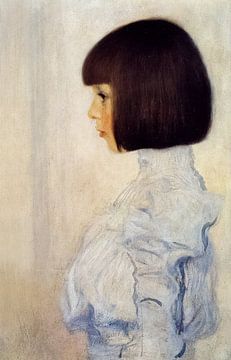 Portrait of Helene Klimt - Gustav Klimt van Gisela - Art for you