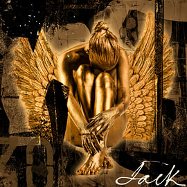 Golden love by GlassArt and Design - Jack