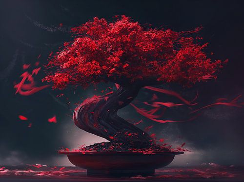 Fluisterende dans van de herfst