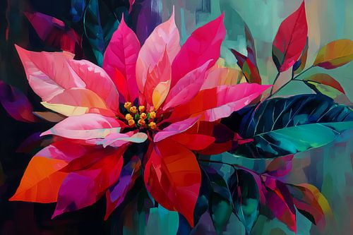 Kerstster in warm licht no.5