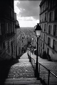 Die Treppen von Montmartre