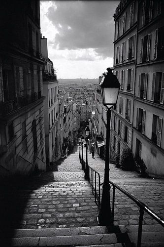 De trappen van Montmartre
