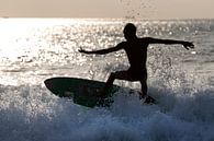 Surfer aan het strand van Seminyak Bali  von Willem Vernes Miniaturansicht