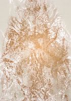 Japanese tree of life in golden colors