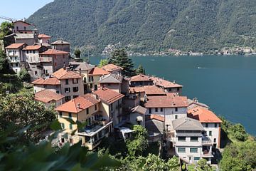 Village on Lake Como by Nicole Van Stokkum