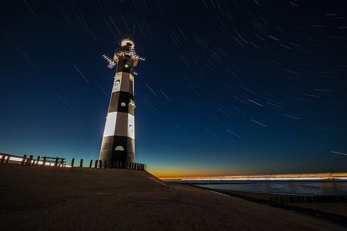 Phare à l'heure bleue