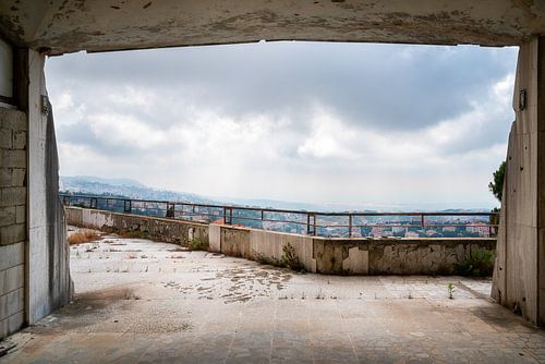 Villa libanaise abandonnée.