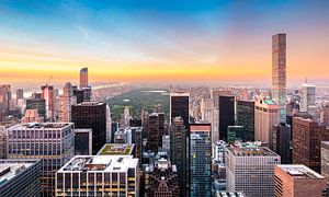 New York, Skyscrapers and Central Park by Sascha Kilmer
