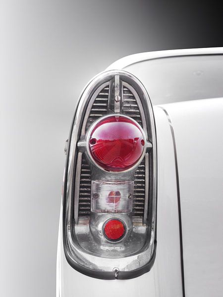 American classic car Bel Air 1956 abstract by Beate Gube