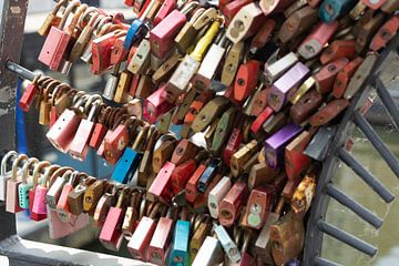 love lock's Hamburg van Henriette Tischler van Sleen