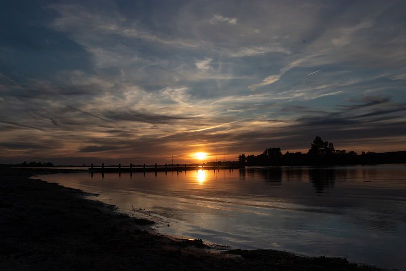Sonnenuntergang See Veere von Marjolein Albregtse