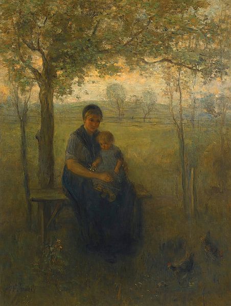 The Madonna Of Drenthe, Jozef Israëls by Masterful Masters