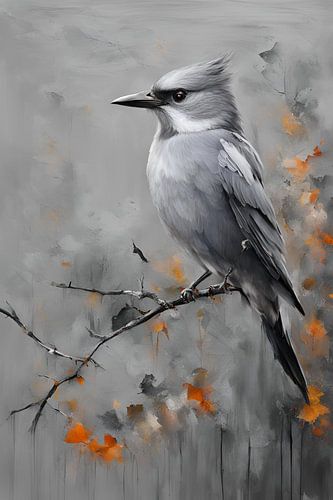 Gezelschap Vogel 1.4 Schilderij
