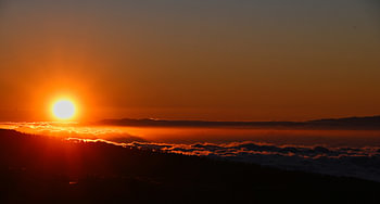 coucher de soleil à Ténérife