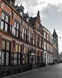 Canal houses in Utrecht by Kim de Been