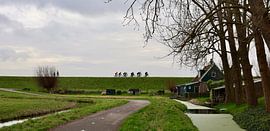 Dike at Schellinkhout by Yolande Mulder