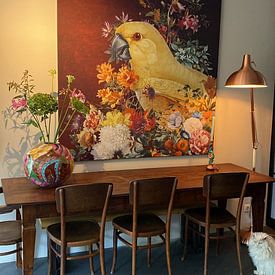 Customer photo: Pretty Parrot by Marja van den Hurk, on artframe