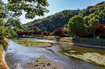aan de oevers van de rivier