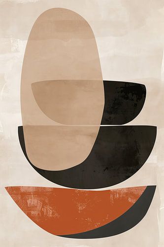 Œuvre d'art abstraite moderne